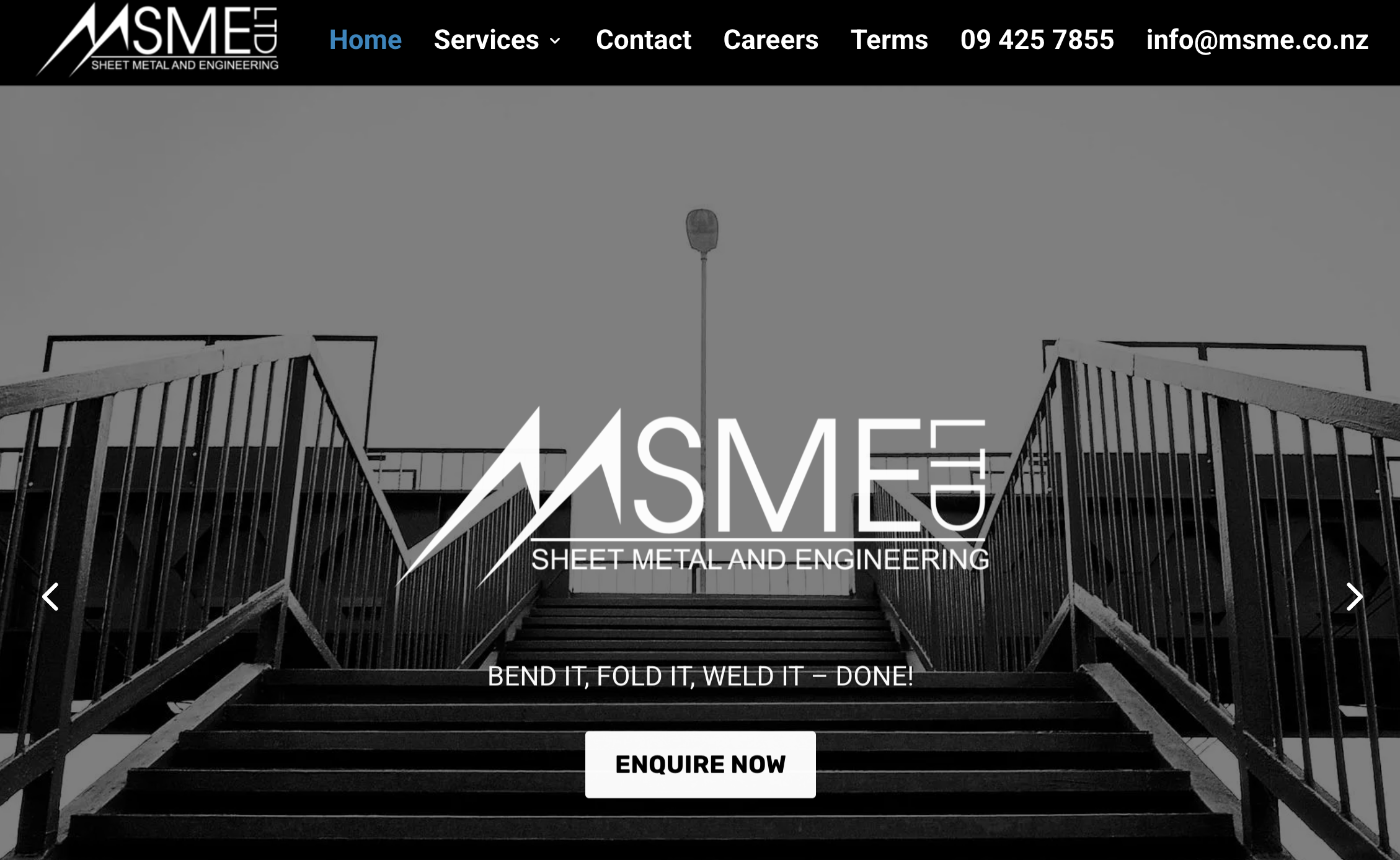 MSME Sheet Metal Website